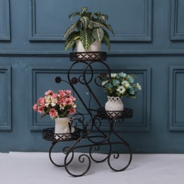metal flower pot stand