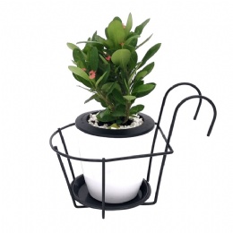 metal flower pot holder